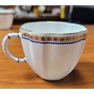 Royal Crown Derby Carlton Blue English Bone China Replacement Teacup LIV - O